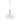 10-1160 Hubbardton Forge Six Arm Simple Sweep Chandelier - Crescent Harbor