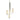 10-3033 Hubbardton Forge 3 Light Flora Chandelier 8