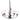 10-3040-236 Hubbardton Forge Flora 5 Arm Chandelier w/ Dome Glass 1