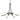 10-4106-236 Hubbardton Forge Ribbon Oval 6 Arm Chand. w/ Dome Glass 3