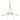 10-4106-236 Hubbardton Forge Ribbon Oval 6 Arm Chand. w/ Dome Glass 4