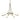 10-4106-236 Hubbardton Forge Ribbon Oval 6 Arm Chand. w/ Dome Glass 5