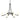 10-4106-236 Hubbardton Forge Ribbon Oval 6 Arm Chand. w/ Dome Glass 7