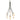 103043 Hubbardton Forge Flora 6 Arm Chandelier 3