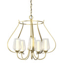 103045 Hubbardton Forge Flora 5 Arm Chandelier 18