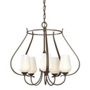 103045 Hubbardton Forge Flora 5 Arm Chandelier 1