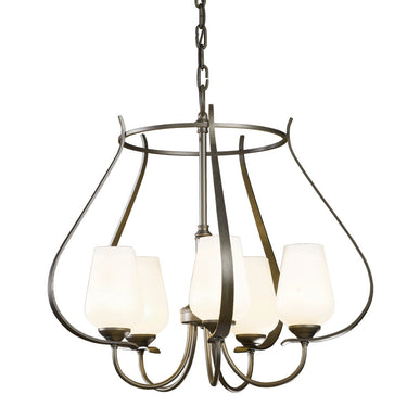 103045 Hubbardton Forge Flora 5 Arm Chandelier 3
