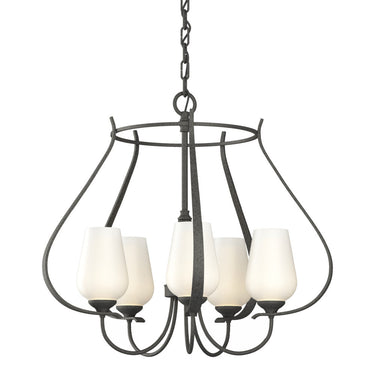 103045 Hubbardton Forge Flora 5 Arm Chandelier 7