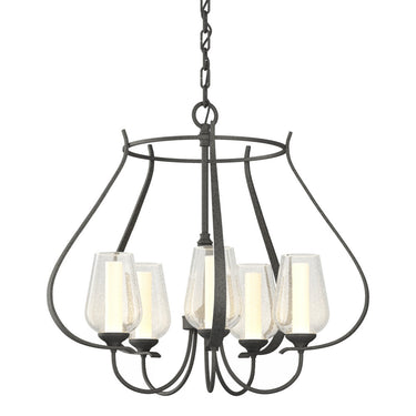 103045 Hubbardton Forge Flora 5 Arm Chandelier 8