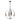 104201 Hubbardton Forge Cirque 4 Light Chandelier 1