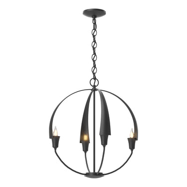104201 Hubbardton Forge Cirque 4 Light Chandelier 2