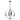 104201 Hubbardton Forge Cirque 4 Light Chandelier 2