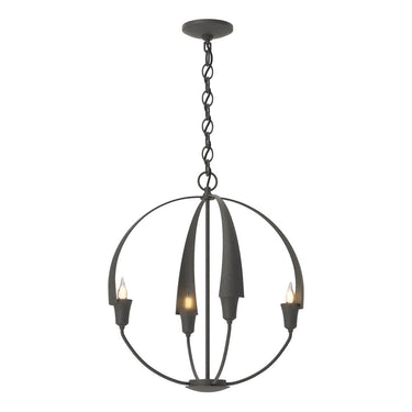 104201 Hubbardton Forge Cirque 4 Light Chandelier 3