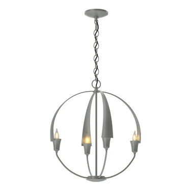 104201 Hubbardton Forge Cirque 4 Light Chandelier 4