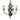 1044 Framburg Compass 4 Light Chandelier