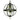 1064 Framburg Compass 4 Light Chandelier