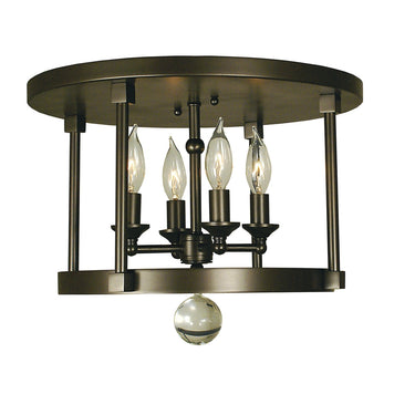 1102 Framburg Compass 4 Light Flushmount