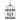 1106 Framburg Compass 6 Light Chandelier
