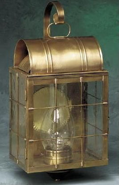 111-B Brass Traditions Large Wall Mount Fixture with Bracket - Crescent Harbor