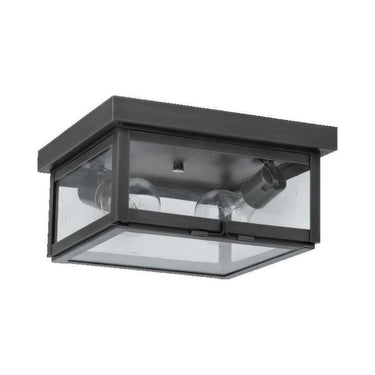 1122 Brass Traditions Large Outdoor Flush Mount Fixture - Crescent Harbor 1