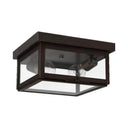 1122 Brass Traditions Large Outdoor Flush Mount Fixture - Crescent Harbor 4