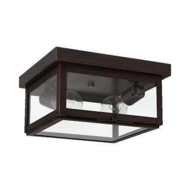 1122 Brass Traditions Large Outdoor Flush Mount Fixture - Crescent Harbor 4
