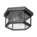 1132 Brass Traditions Large Outdoor Six-Sided Flush Mount Fixture - Crescent Harbor 1