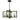 1155 Framburg Theorem 4 Light Chandelier