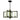 1195 Framburg Theorem 4 Light Chandelier
