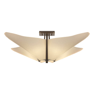 12-3305 Hubbardton Forge 4 Light Kirigami Semi-Flush 1