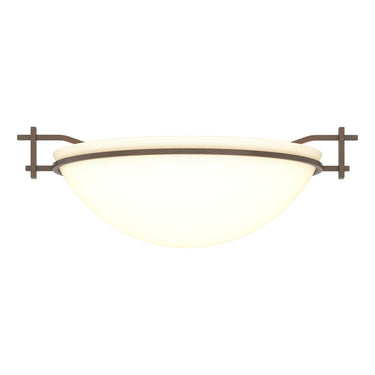 12-4251 Hubbardton Forge Medium Moonband Semi-Flush Fixture 1