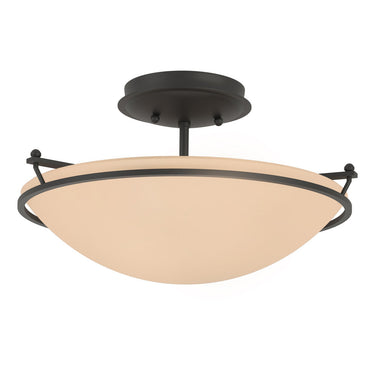 12-4302 Hubbardton Forge Small Plain Semi-Flush Fixture 6