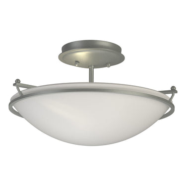 12-4302 Hubbardton Forge Small Plain Semi-Flush Fixture 8