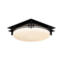 12-4394 Hubbardton Forge Banded Flush-Mount Fixture 3