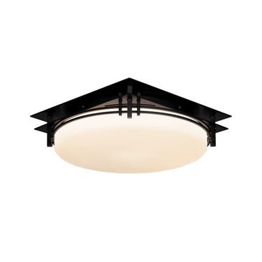 12-4394 Hubbardton Forge Banded Flush-Mount Fixture 3