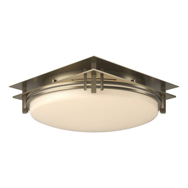 12-4394 Hubbardton Forge Banded Flush-Mount Fixture 6