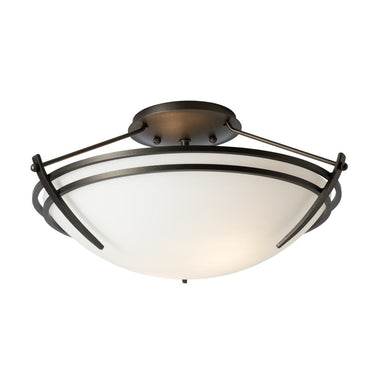 12-4412 Hubbardton Forge Presidio Tyrne Small Semi-Flush Fixture 12