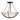 12-4555 Hubbardton Forge Compass Semi-Flush 1