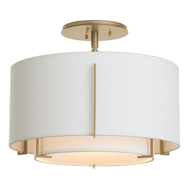 12-6501 Hubbardton Forge Small Double Exos Semi-Flush 11