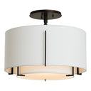 12-6501 Hubbardton Forge Small Double Exos Semi-Flush 5