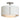 12-6501 Hubbardton Forge Small Double Exos Semi-Flush 9