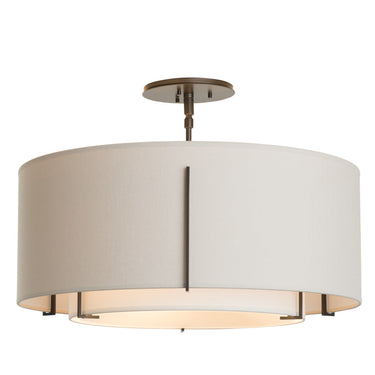 12-6503 Hubbardton Forge Exos Medium Double Semi-Flush Fixture 2