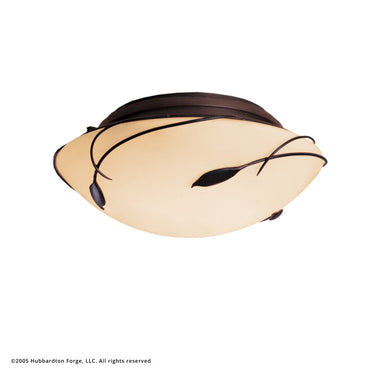12-6709 Hubbardton Forge Leaf Flush Mount Fixture 1