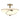 12-6732 Hubbardton Forge Forged Leaves Large Semi-Flush Fixture 4