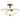 12-6732 Hubbardton Forge Forged Leaves Large Semi-Flush Fixture 1