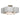 126507 Hubbardton Forge Exos Square Small Double Shade Semi-Flush 9
