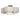126507 Hubbardton Forge Exos Square Small Double Shade Semi-Flush 15