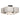 126507 Hubbardton Forge Exos Square Small Double Shade Semi-Flush 4