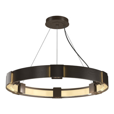 13-8585 Hubbardton Forge 6 Light Aura Pendant 1