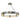 13-8585 Hubbardton Forge 6 Light Aura Pendant 6
